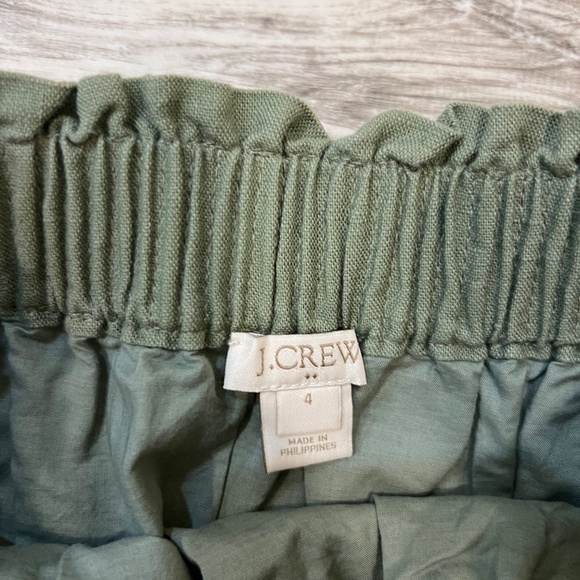 J Crew Olive Green Pencil Skirt Size Small Like New - Picture 2 of 2